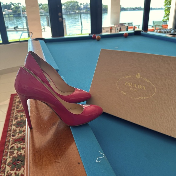 Prada shoes size 8 , pink . - Picture 3 of 3